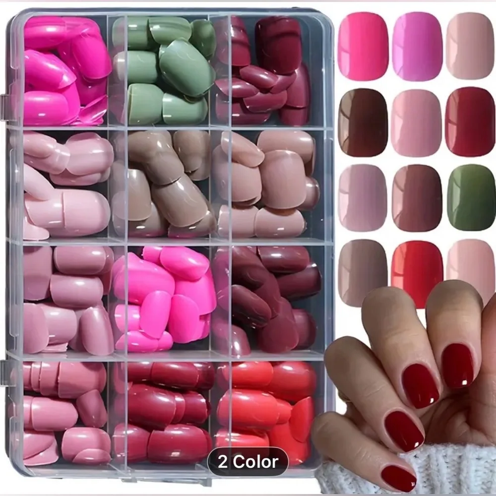 🆕 (In package) 288 Piece Colorful Nail Set